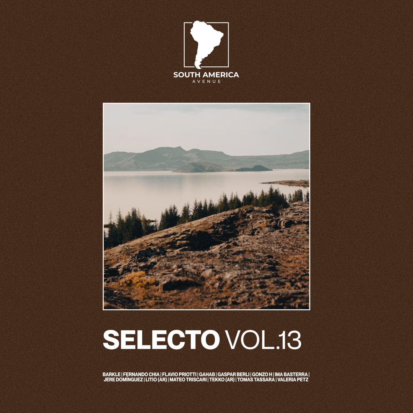 Cover art for the compilation Selecto South America, Vol. 13 on South America Avenue.