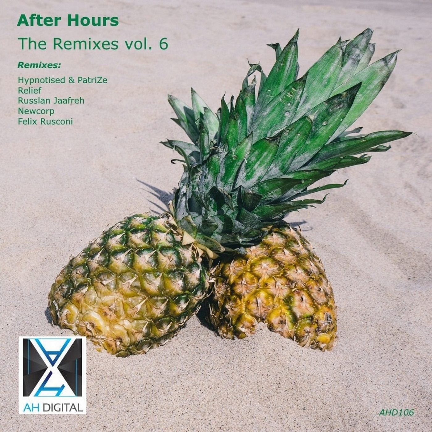 Cover art for the compilation After Hours - The Remixes, Vol. 6 on AH Digital, which includes Felix Rusconi’s remix of Closing Day by Tomas Tassara.